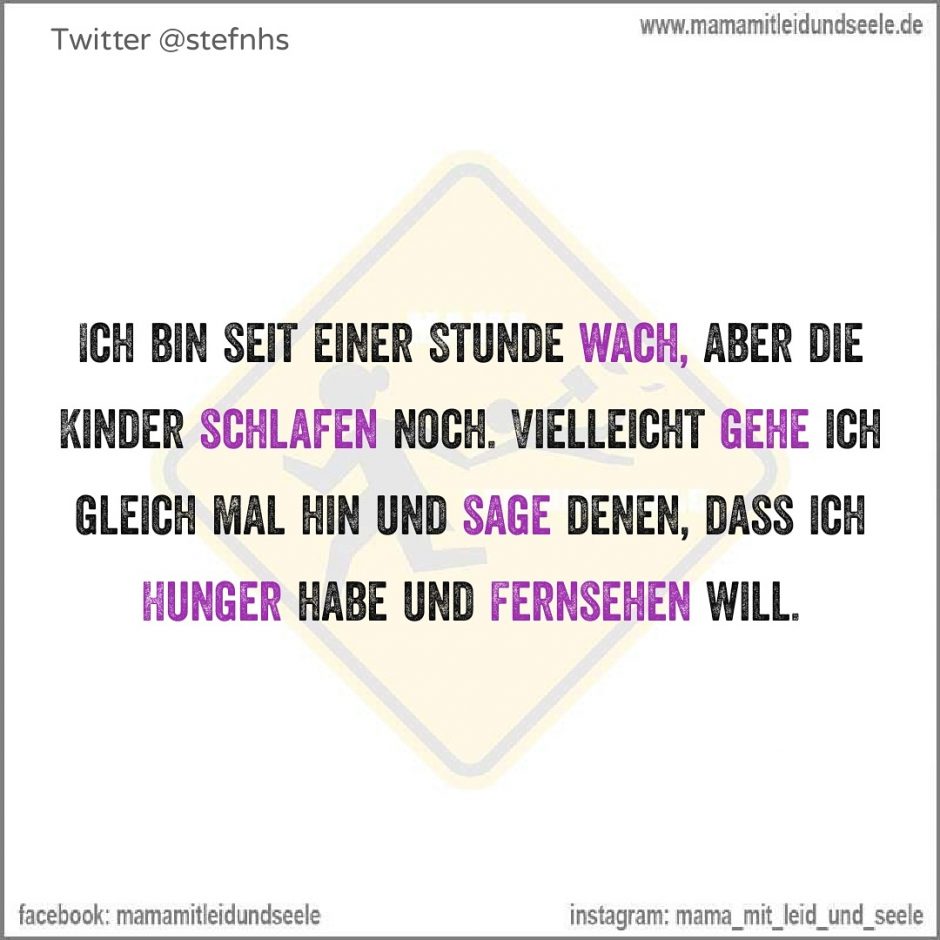 Ich Bin Seit Einer Stunde Wach Mama Mit Leid Und Seelemama Mit Leid Und Seele